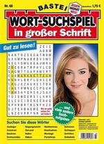 Wortsuchspiel in groser schrift