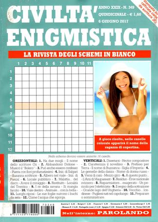 Civilita Enigmistica (Italy) magazine cover
