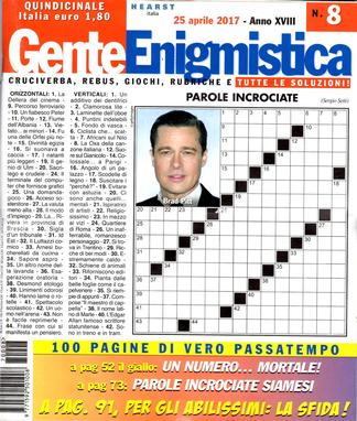 Gente Enigmistica (Italy) magazine cover