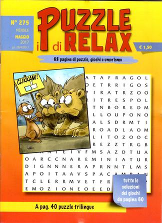 I Puzzle Di Relax magazine cover