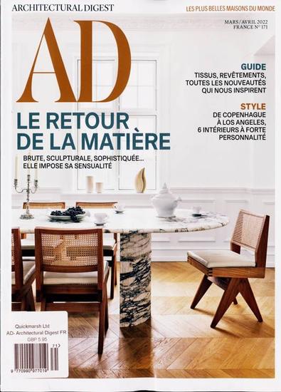 AD France magazine cover