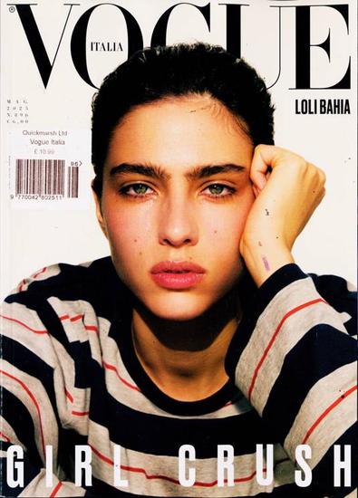 Vogue Italia magazine cover