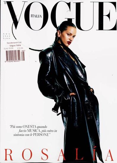 Vogue Italia magazine cover