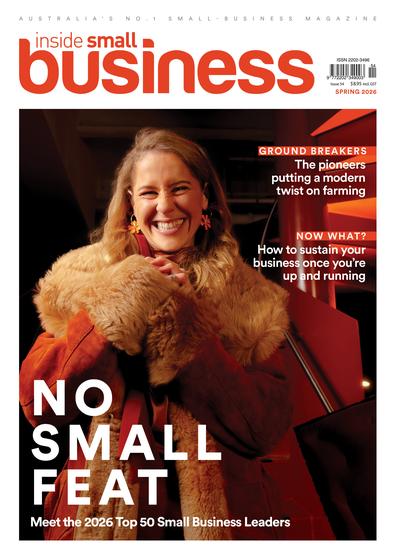 Inside Small Business magazine cover