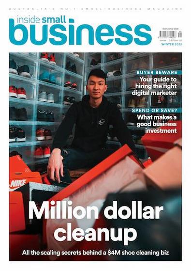 Inside Small Business magazine cover