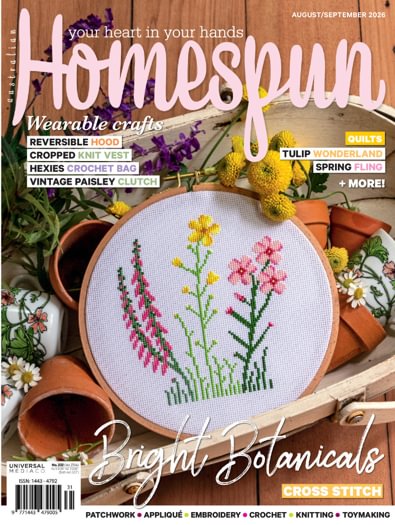 Australian Homespun  digital cover