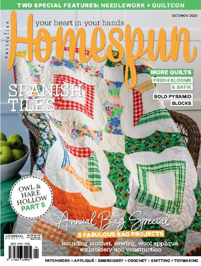 Australian Homespun  digital cover
