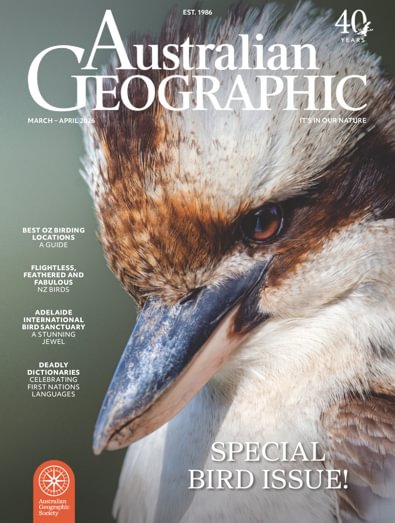 Australian Geographic digital cover