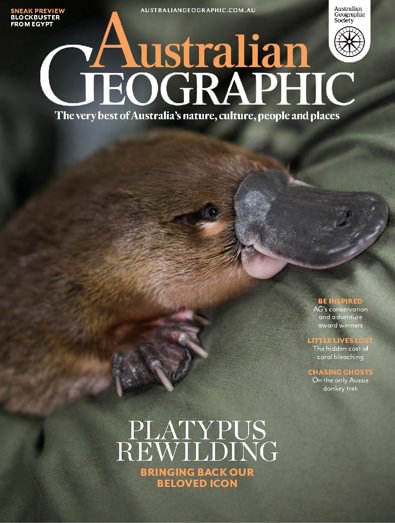 Australian Geographic digital cover