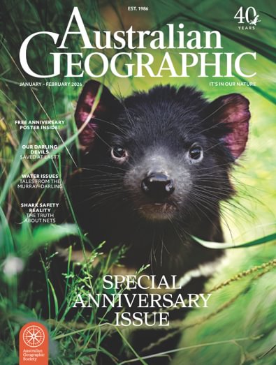 Australian Geographic digital cover