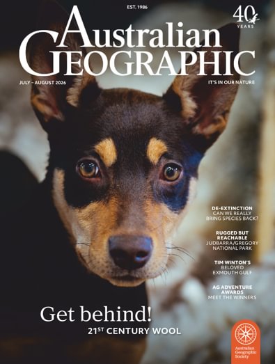 Australian Geographic digital cover