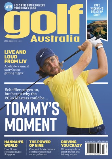 Golf Australia digital cover