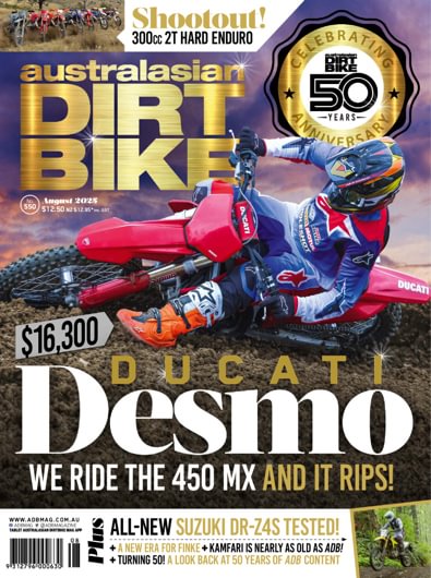 Australasian Dirt Bike Magazine digital cover