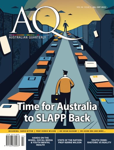 AQ: Australian Quarterly digital cover