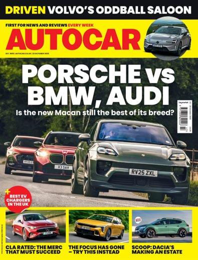 Autocar digital subscription Autocar digital cover