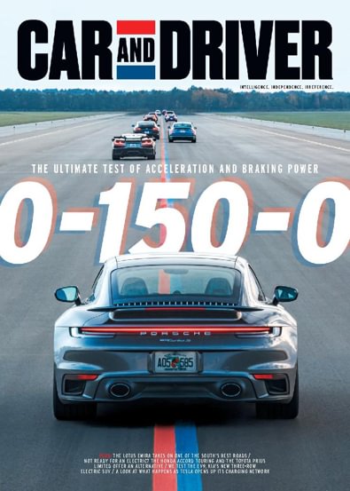 Car and Driver digital cover