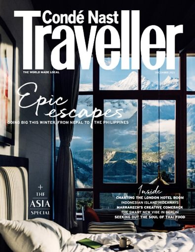 Conde Nast Traveller UK digital cover