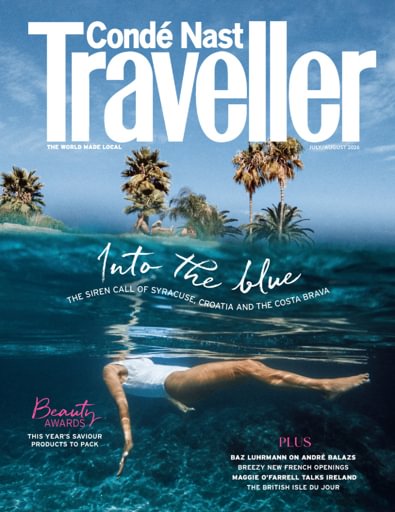 Conde Nast Traveller UK digital cover