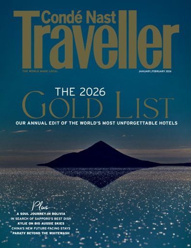 Conde Nast Traveller UK digital cover