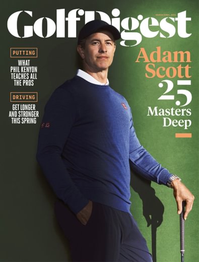 Golf Digest digital cover