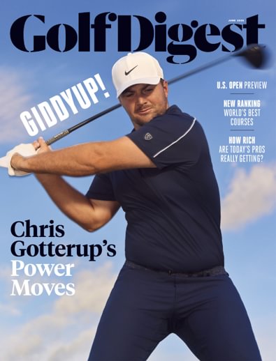 Golf Digest digital cover