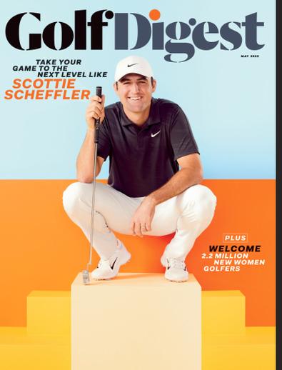 Golf Digest digital cover