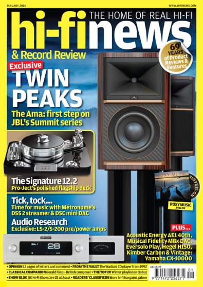 Hi Fi News digital cover