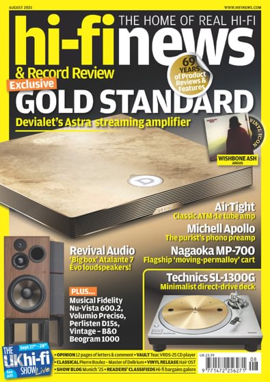 Hi Fi News digital cover