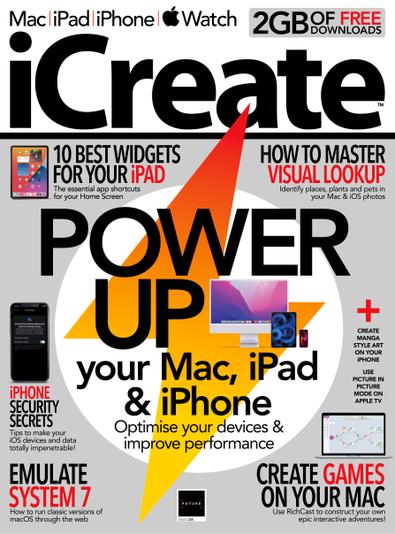 iCreate digital cover