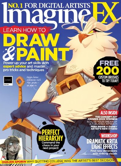 ImagineFX digital cover