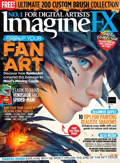 ImagineFX digital cover