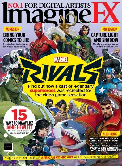 ImagineFX digital cover