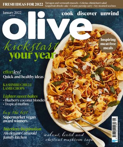 Olive Magazine digital cover