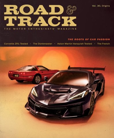 Road & Track digital cover