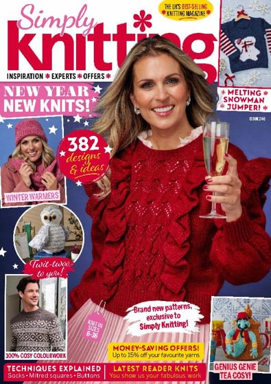 Simply Knitting digital cover