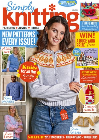Simply Knitting digital cover