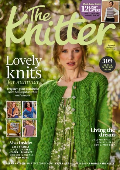 The Knitter digital cover