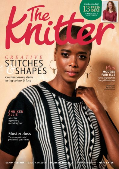 The Knitter digital cover