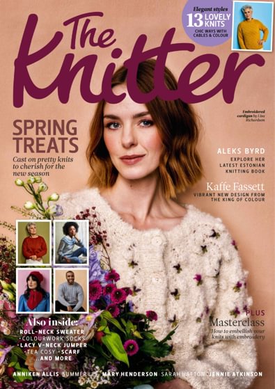 The Knitter digital cover