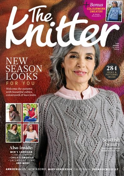 The Knitter digital cover