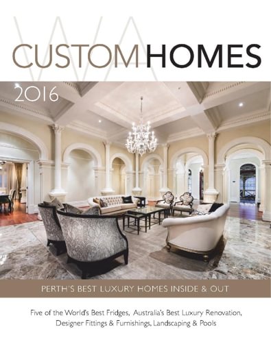 WA CUSTOM HOMES  - 2016 digital cover