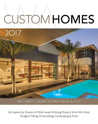 WA CUSTOM HOMES  - 2017 digital cover