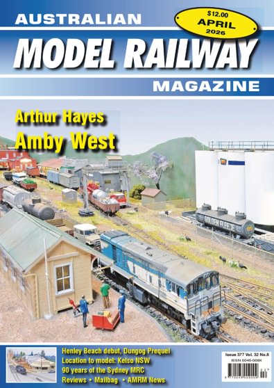 Australian Model Railway Magazine digital cover