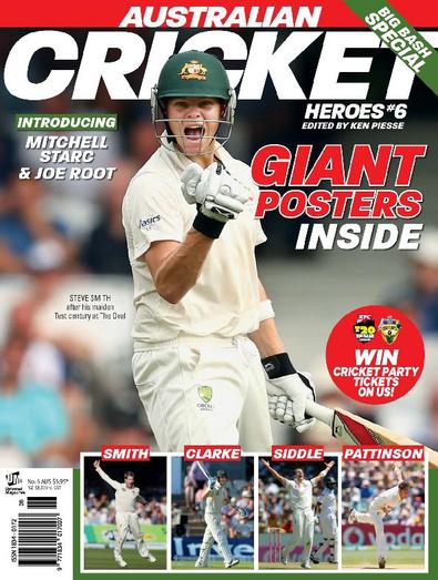 Australian Cricket Heroes digital cover
