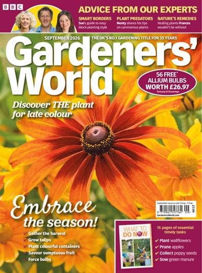 BBC Gardeners' World digital cover