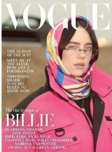 British Vogue digital cover