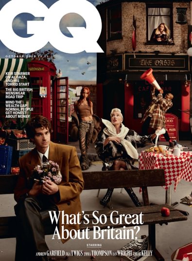 British GQ digital cover