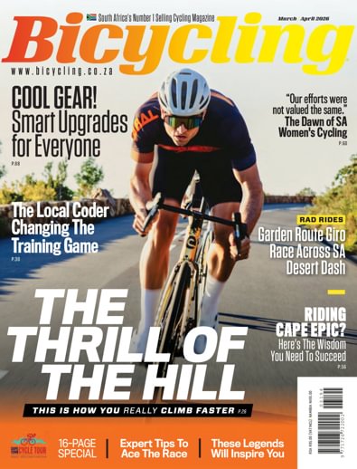 Bicycling South Africa digital cover