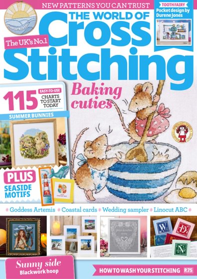The World of Cross Stitching digital cover