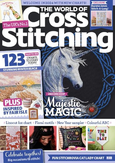 The World of Cross Stitching digital cover